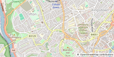 Map of Bristol