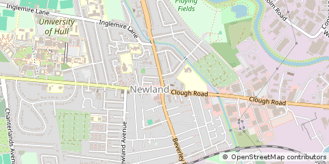 Map of Hull