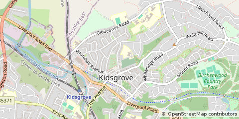 Map of Stoke-on-Trent