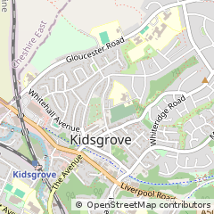 Map of Stoke-on-Trent