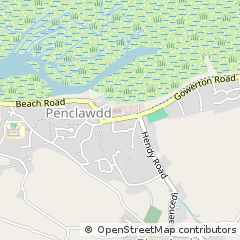 Map of Swansea