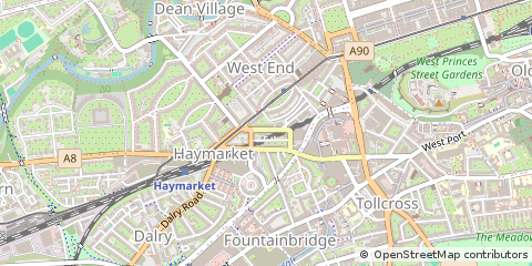 Map of Edinburgh