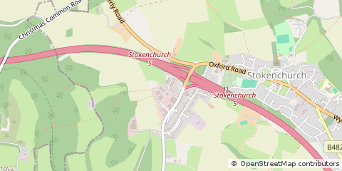 Map of High Wycombe