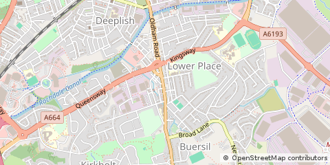 Map of Rochdale
