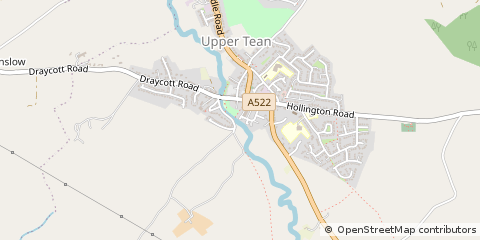 Map of Stoke-on-Trent