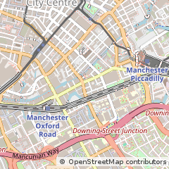 Map of Manchester