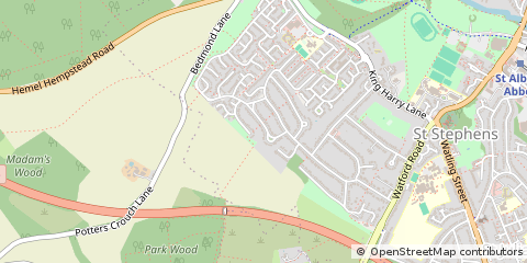 Map of ST. Albans