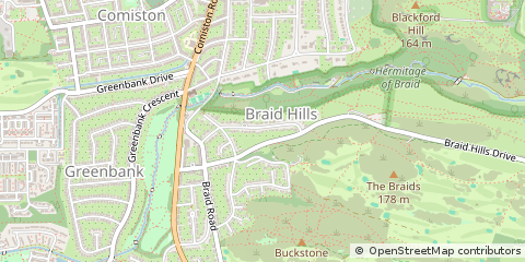 Map of Edinburgh