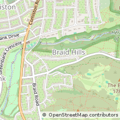 Map of Edinburgh