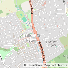 Map of Gerrards Cross, Buckinghamshire