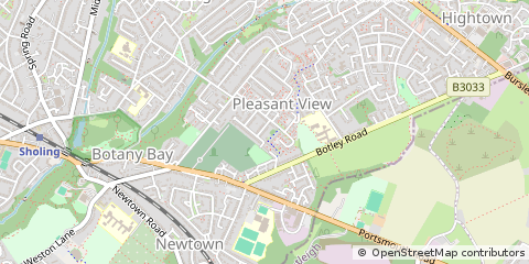 Map of Southampton