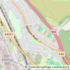 Map of Port Talbot