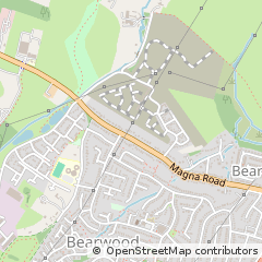 Map of Bournemouth, Dorset