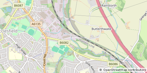 Map of Sheffield