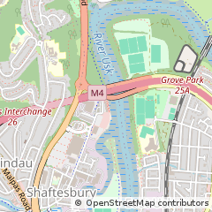Map of Newport, South Wales