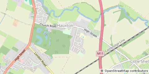 Map of Cambridge, Cambridgeshire