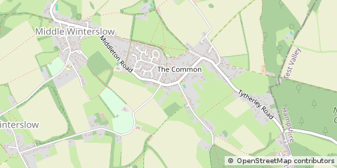 Map of Salisbury, Wilts