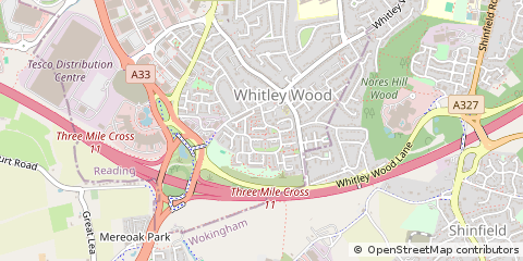 Map of Reading
