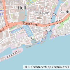 Map of Hull, East Yorkshire