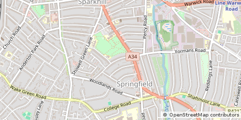 Map of Birmingham