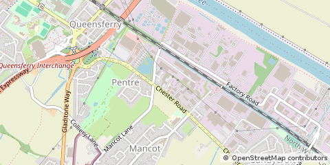 Map of Deeside