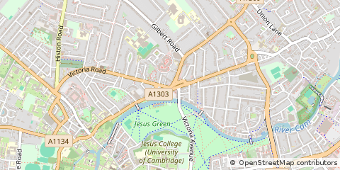 Map of Cambridge