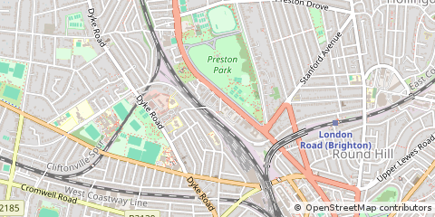 Map of Brighton