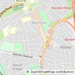 Map of Stockton-on-Tees