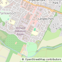 Map of Maidstone, Kent