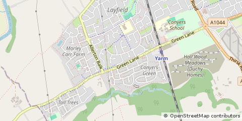 Map of Yarm
