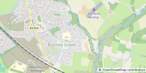 Map of Botley, Southampton
