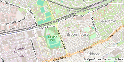 Map of Edinburgh, Midlothian