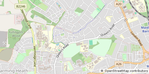 Map of Maidstone