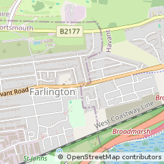 Map of Portsmouth, Hampshire