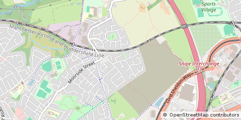 Map of Manchester