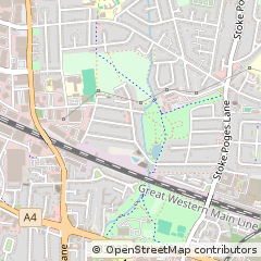 Map of Slough, Hampshire