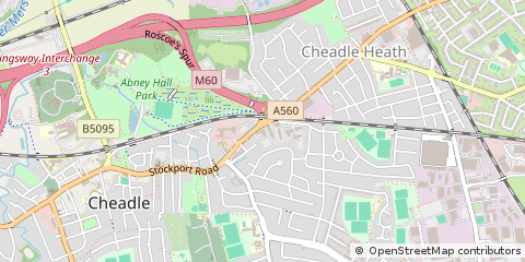 Map of Cheadle