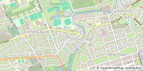 Map of Edinburgh, Midlothian