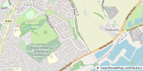 Map of Reading