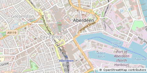 Map of Aberdeen