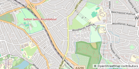 Map of Reading