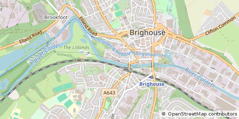 Map of Brighouse