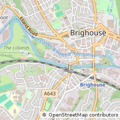 Map of Brighouse