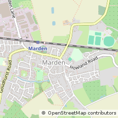 Map of Tonbridge