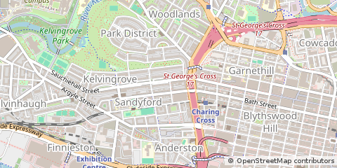 Map of Glasgow