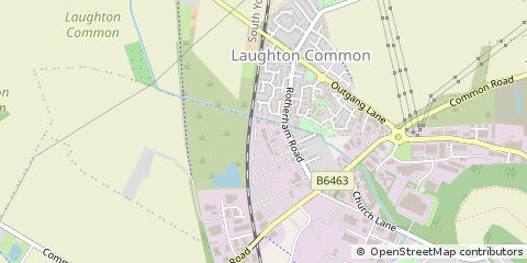 Map of Sheffield