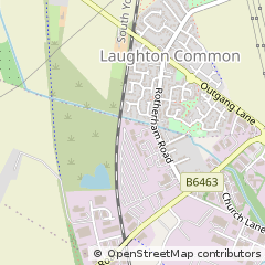 Map of Sheffield