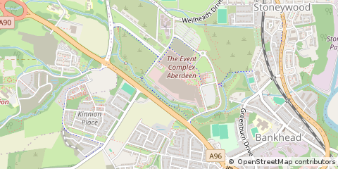 Map of Aberdeen