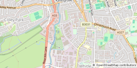Map of Reading