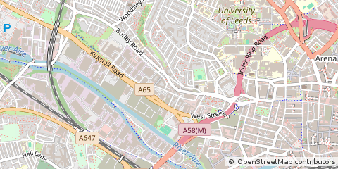 Map of Leeds